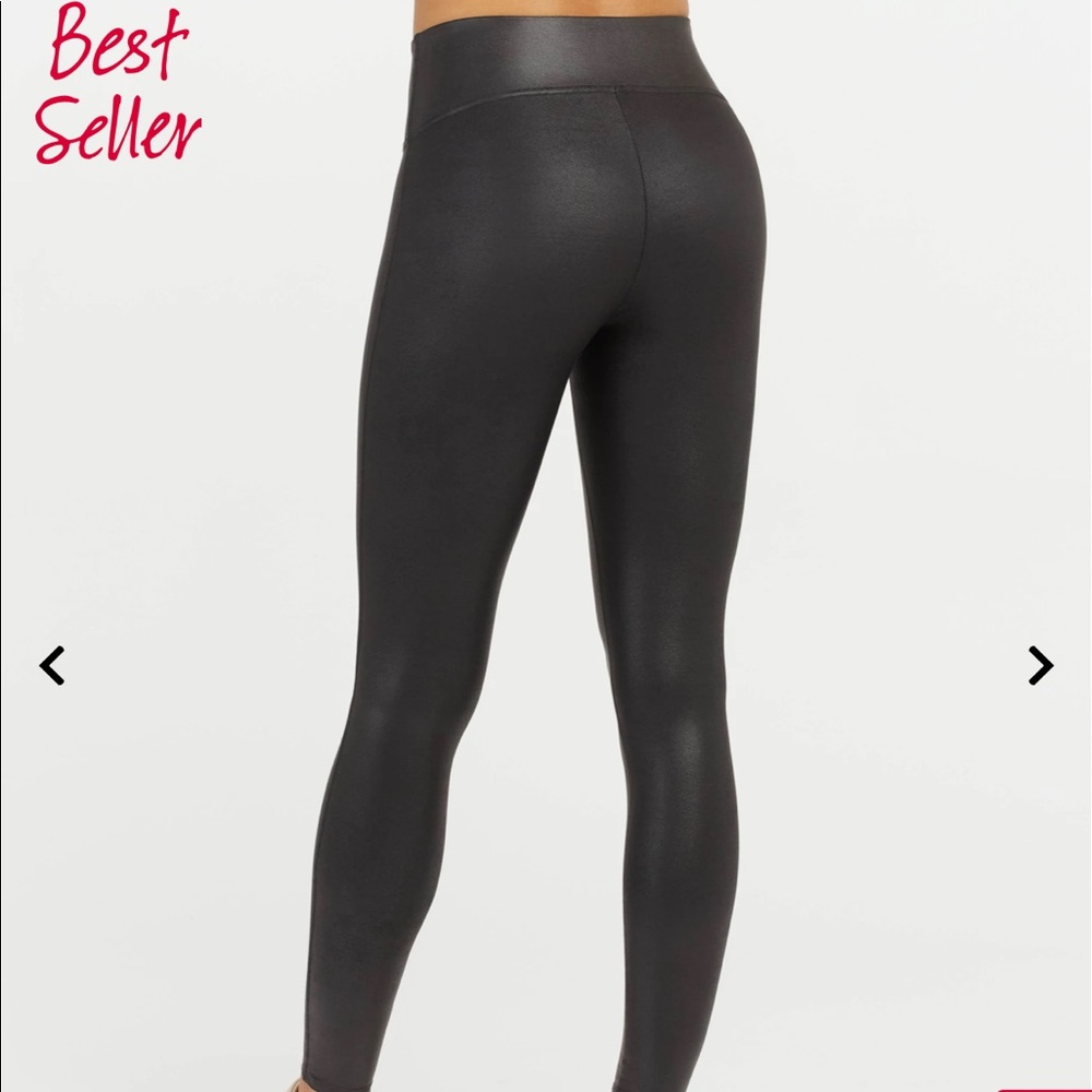 ✨Spanx Pleather Leggings BRAND NEW‼️
